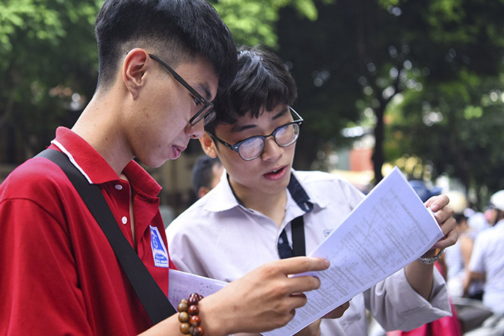 Đề thi minh họa 2020